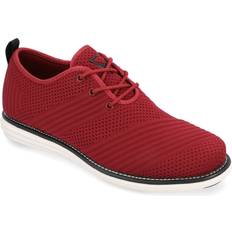 Low Shoes Vance Co. Wide Width Novak Sneaker Men's Red Sneakers