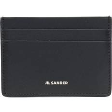 Jil Sander Men's Leather Card Black