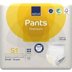 Svanenmärkt Inkontinensskydd Abena pants premium s1 inkontinenzpants 96 stück