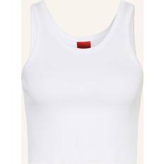 HUGO BOSS XS Tank Tops HUGO BOSS Damen Dalilly Jersey-Top, White100