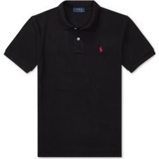 Polo Shirts Polo Ralph Lauren Big Boy's The Iconic Mesh Polo Shirt - Black