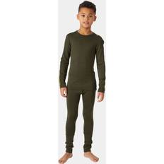 24-36M Svedundertøj Børnetøj Helly Hansen Junior Lifa Merino Midweight Layer Set Green 128/8 Utility Gre Green 128/8