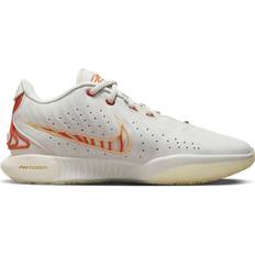 Nike Textile Basketball Shoes Nike LeBron XXI Akoya M - Light Bone/Coconut Milk/Dark Russet/Campfire Orange