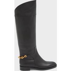 Jimmy Choo Nell knee-high boots black