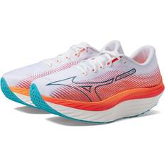 Mizuno Men Shoes Mizuno Men's Wave Rebellion Pro Running Shoes White-Silver