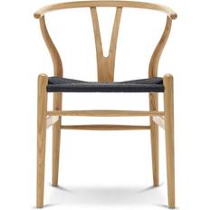 Carl Hansen & Søn CH24 Oiled Oak/Black Köksstol 76cm