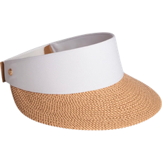 Tennis - Women Caps Eric Javits Champ Visors - Peanut/White