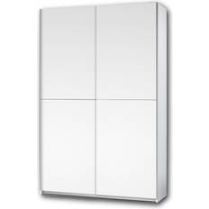 Legno Organizzazione Abiti Stella Trading Fast Elegant White Wardrobe 125x195cm