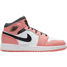 Nike Air Jordan 1 Mid PS - Pink Quartz/Dark Smoke Grey/White