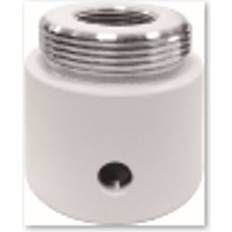 Ernitec Metallic Adapterring Hvid 50 mm 50 mm 60 mm Modlysblænde