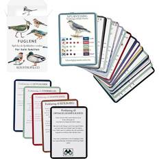 CSBOOKS FUGLENE – KORTSPIL Hver pakke indeholder 6 ens spil Spil, Dansk