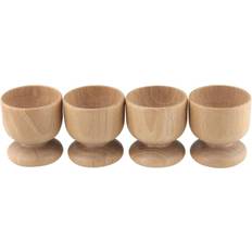 Apollo Housewares Beech Wood Egg Cup