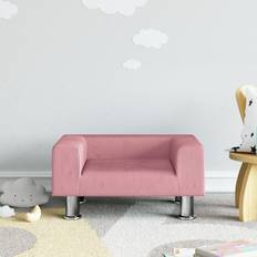 vidaXL Kid's Velvet Sofa