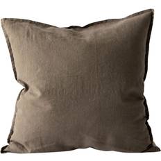 Tell Me More Linen Pudebetræk Grå, Beige, Brun (50x50cm)