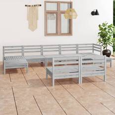 vidaXL 3083355 Outdoor Lounge Set, Table incl. 7 Sofas