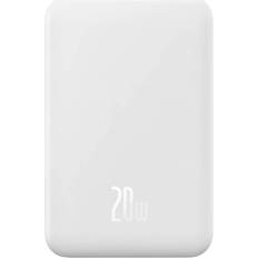 Baseus Magnetische Mini Draadloze Snellaad Powerbank 20000mAh 20W Zwart/Wit/Paars