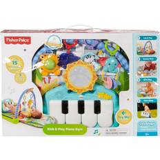 Éléphant Tapis d'éveil pour bébés Fisher Price Kick & Play Piano Gym