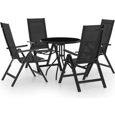 vidaXL 5 Bistro Set