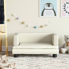 Sofas vidaXL Kindersofa Creme 60 x 40 x 30 cm