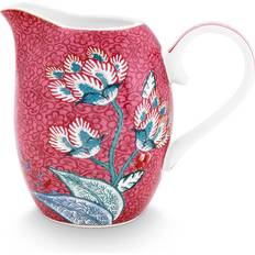 Pink Mælkekander Studio Flower Festival Kande 25 cl Porcelæn Blå Mælkekande