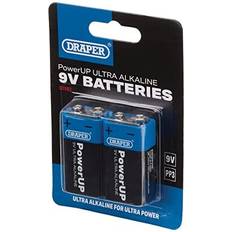 PowerUP Ultra Alkaline 9V Batteries Pack of 2