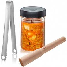 Öl- & Essigbehälter GEFU Fermentier starter set nativo 4 Öl- & Essigbehälter