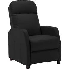 VidaXL Reclining Chairs Armchairs vidaXL Recliner Black