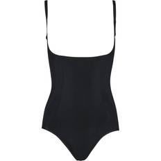 Spanx OnCore Open-Bust Panty Bodysuit - Black