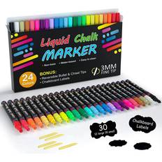 Liquid Chalk Markers 24 Colours