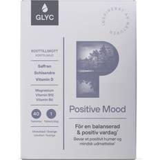 Glyc Vitamiinit ja Lisäravinteet Glyc Positive Mood 40 Tablettia