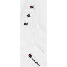 Pack of Pairs of Socks with Logo in Cotton Mix white white white 43/46 9 to 11