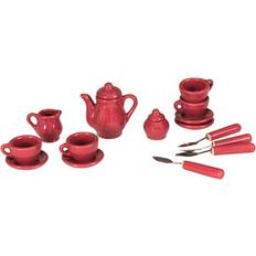 Porcelæn legetøj Egmont Toys Mini cherry te sæt