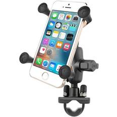 RAM Mounts x-grip short arm phone holder with handlebar u-bolt base