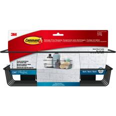 Command Shower Caddy Matte Black 65 lbs
