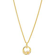 Lund Copenhagen Marguerit Necklace - Gold/White