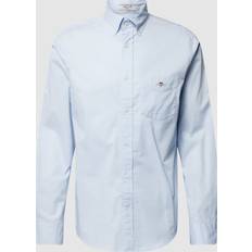 Gant REG POPLIN SHIRT Blå