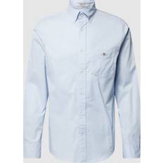 Gant Tops Gant Regular Fit Overhemd - Bleu