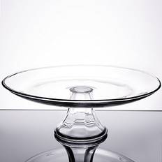 Anchor Hocking Presence Crystal Tiered Platter Serving Dish