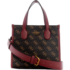 Guess Silvana Mini Tote - Brown