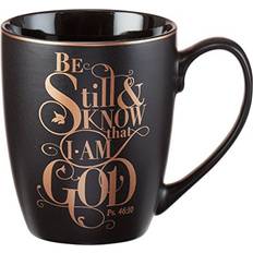 Christian Art Gifts Be Still And Know That I Am God Mug 35.5cl