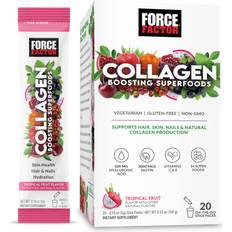 Vitamins & Supplements Force Factor Collagen Boosting Superfoods w/Biotin Hyaluronic Acid Bamboo Tropical