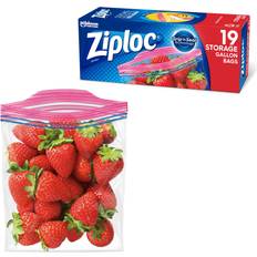 1 gallon plastic bags Ziploc 1gal. double Plastic Bag & Foil