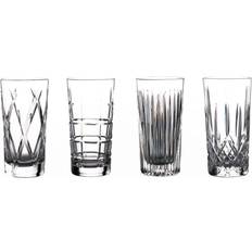 Verres Waterford Gin Journeys Mixed Pattern High Balls Set of 4 Verre 4pcs