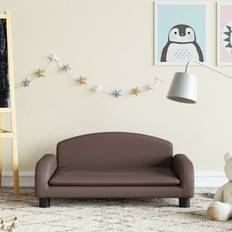 Sofaer vidaXL sofa til børn 70x45x30 kunstlæder brun