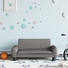 Sofaer vidaXL sofa til børn 70x45x30 kunstlæder grå