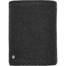 Buff Disa Knitted & Polar Neck Warmer Unisex - Black