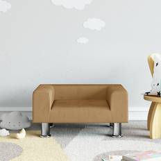 Braun Sitzmöbel vidaXL Kindersofa Braun 50 x 40 x 26.5 cm