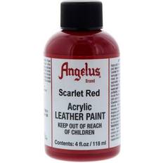 Angelus leather paint 4 oz scarlet