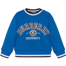 Burberry Baby's Cotton Varsity Sweatshirt - Blue