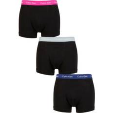 Calvin Klein Men's Trunk Pack Silver/Pink/Blue